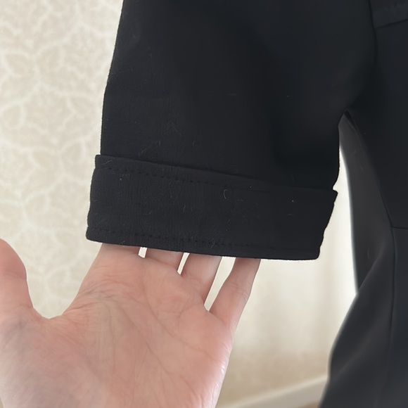 J. Crew Black Zipper Dress Size 2 - Picture 5 of 10